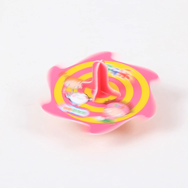 На заказ полипропиленовые пусковой установкой, Божественный волчок, игрушка Смешные Детские Классические спиннинг игрушка