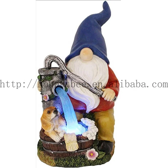 Gnomo Da Giardino Solare Con Ombrello - Decorazione Esterna, Luce Notturna, Regalo - Foto 11