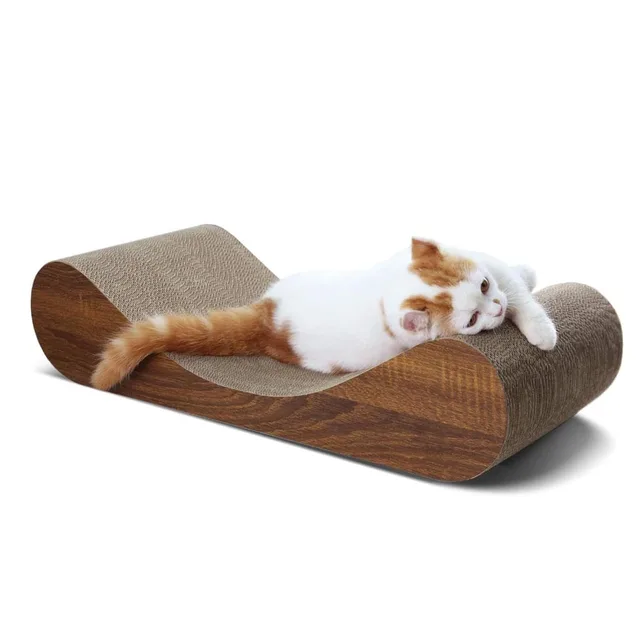 Durable Cat Scratcher Bed Large Lounger Recyclable Cat Scratching Pads for Indoor Cats