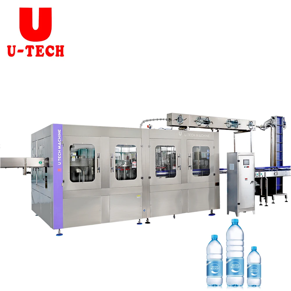 A to Z Complete turnkey project factory price full automatic mineral pure water bottling filling plant machine