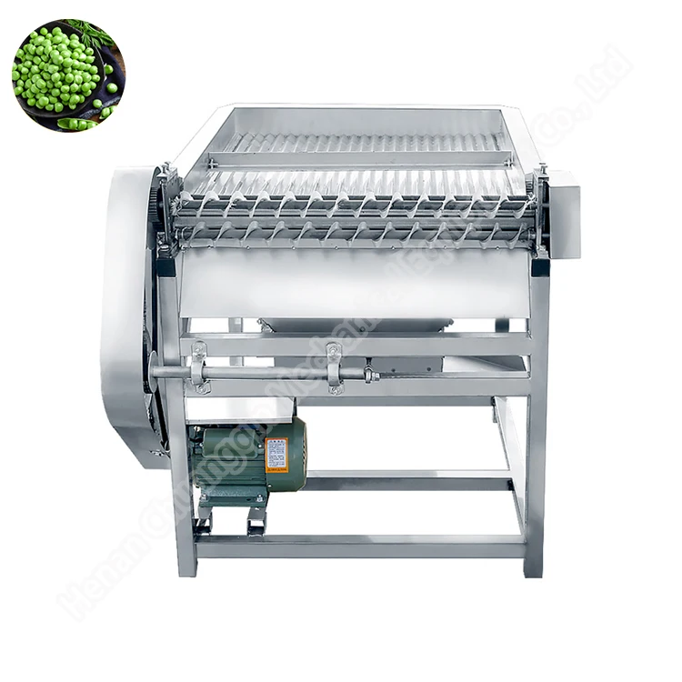Промышленная машинка для очистки очищенных бобов ручная молотилка
