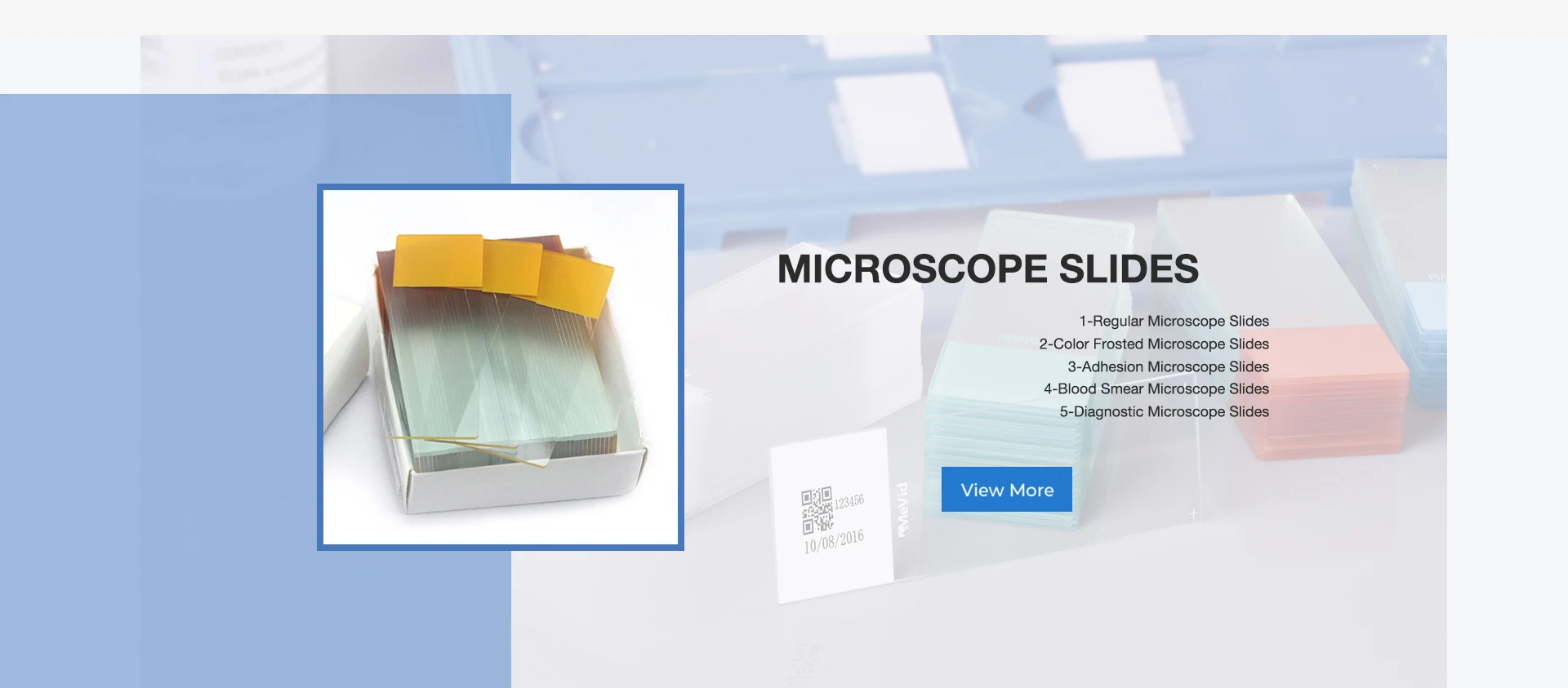 Nantong Mevid Life Scientific Co., Ltd. - Microscope Slides, Cover Glass