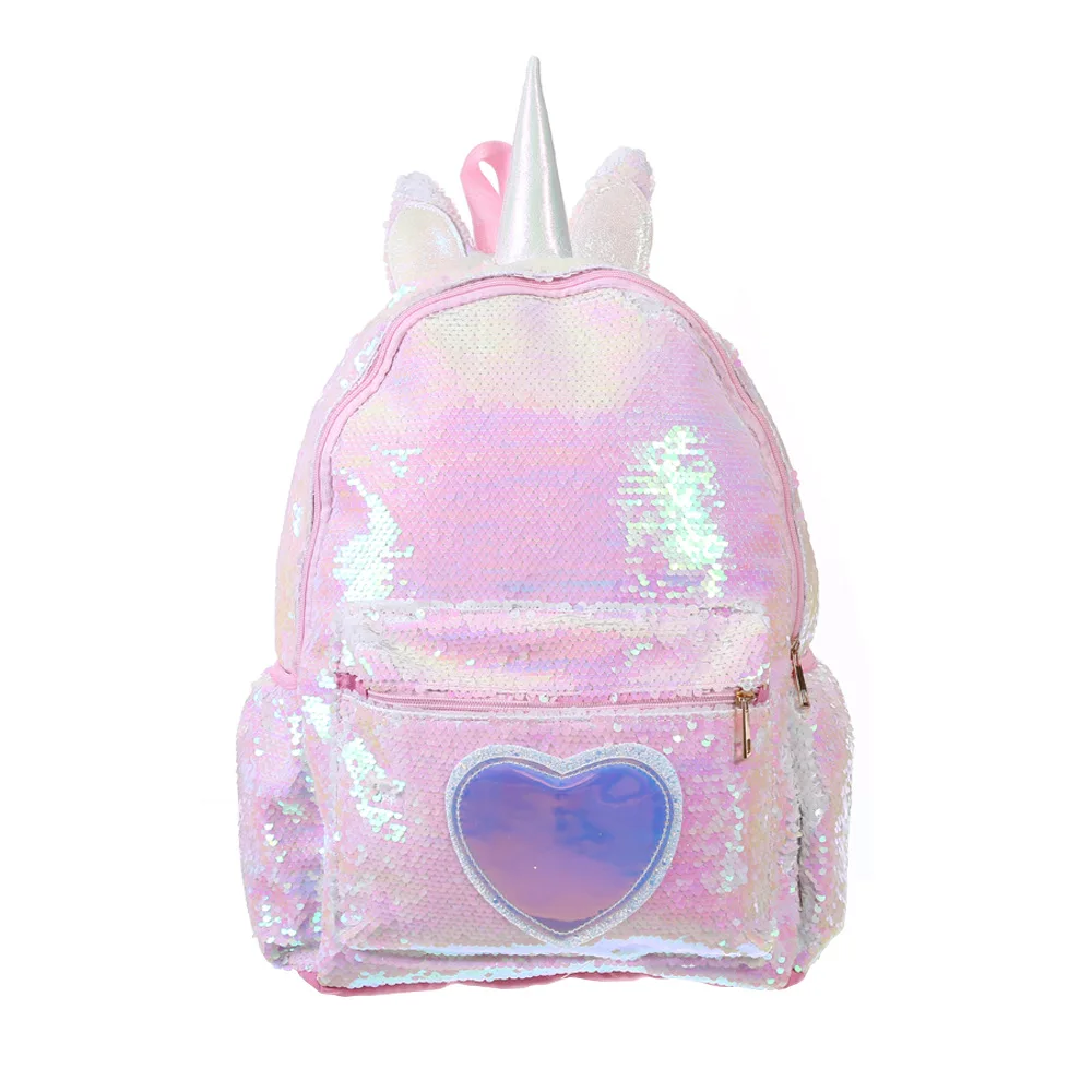 large sequin backpack