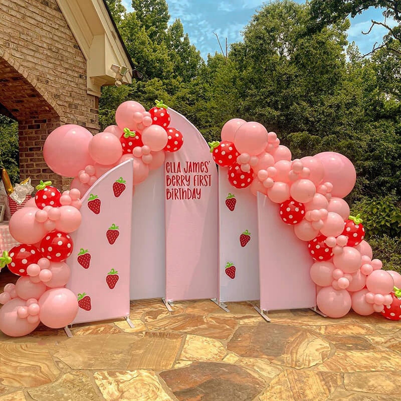 6Type Custom Wedding Backdrop Aluminum Backdrop Stand for Events Flower Balloon Arch Party Background Other Wedding Decorations