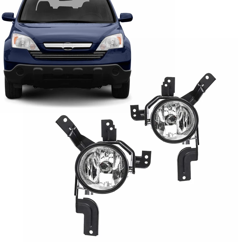 car accessories new front bumper fog light clear driving lamp for honda CR-V 2007 2008 2009