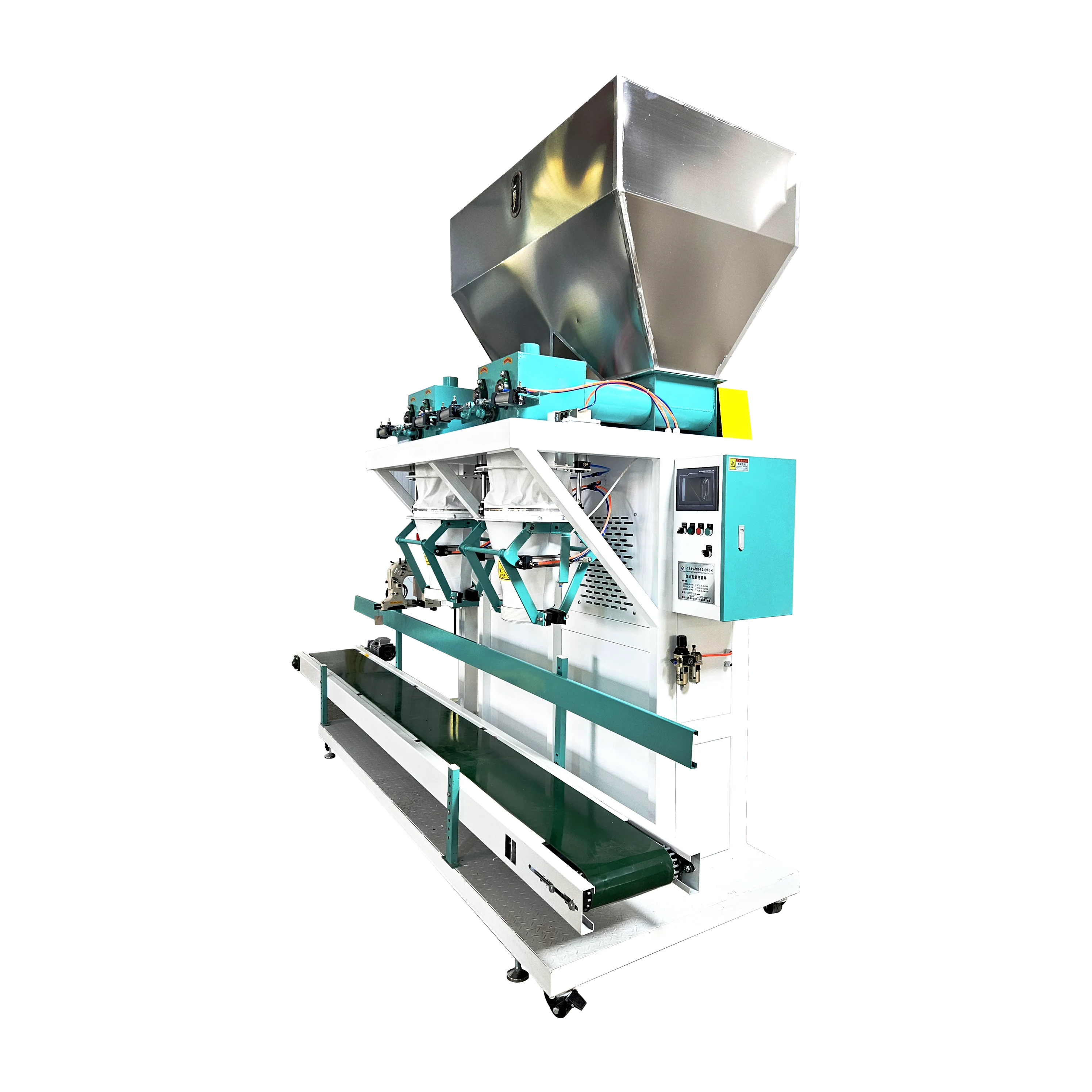 Low Cost Powder Filling Machine for 5kg 25kg 50kg Packaging Corn Wheat Bran Starch Protein Seasoning Powders Plastic Paper Bags
