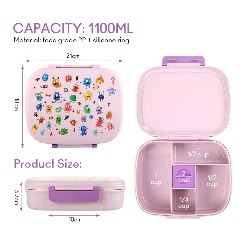Wholesale Reasonable Price Fancy Customized Luxury Design New Earth  Friendly Kids Thermal Lunch Boxes From m.