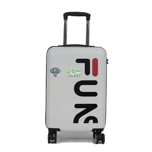 OEM Digital Printing 20 Inch Spinner Wheels Sports Style Cabin Trolley Bag Travel Suitcase Luggage