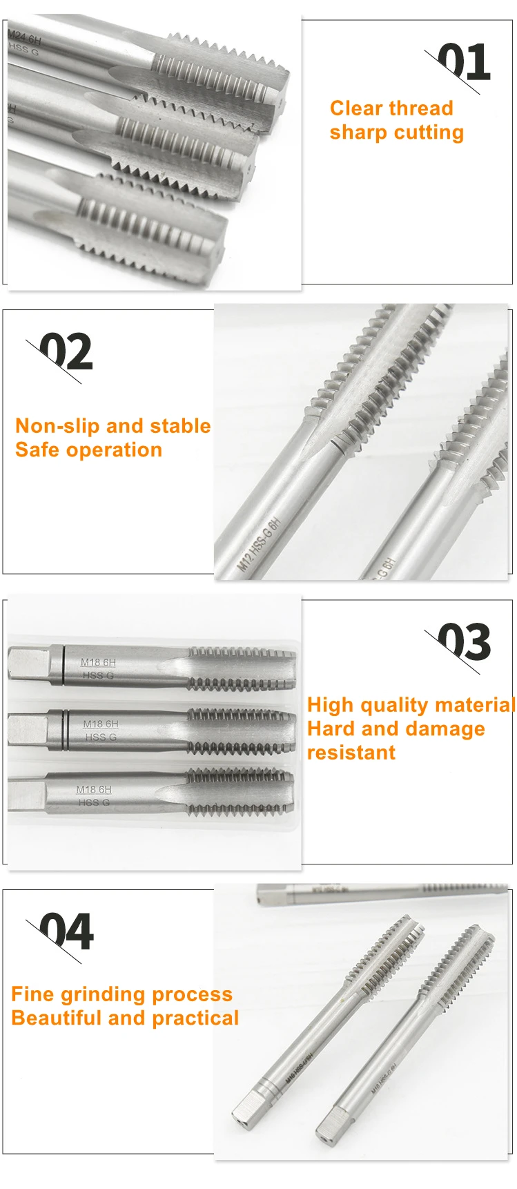 Din352 Stock Metric Hand Tap Tapping Tools Hss Tap Hand Taps - Buy Hand ...