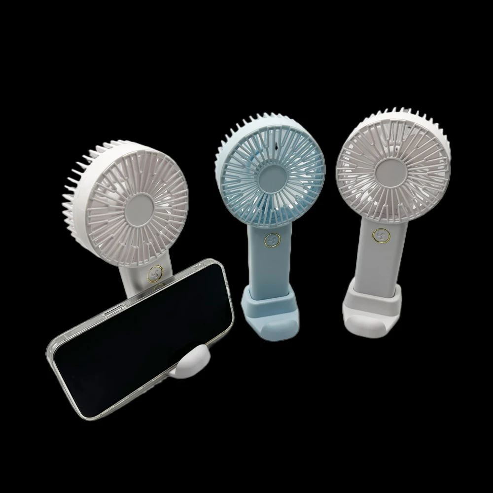 LP Portable Usb Handheld Ceiling Fan Lash Table Fan Summer Must Have Rechargeable Battery Portable Air Cooling Usb Mini Fan