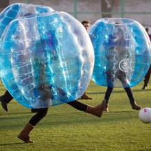 wholesale cheap bubble soccer ball tpu human bubble ball kids bubble football fun sport
