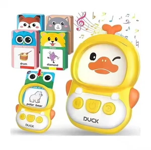 EPT Early Education Toy Montessori Talking Flash Card Toys Duck Learning Story Machine Children's Reading Machine