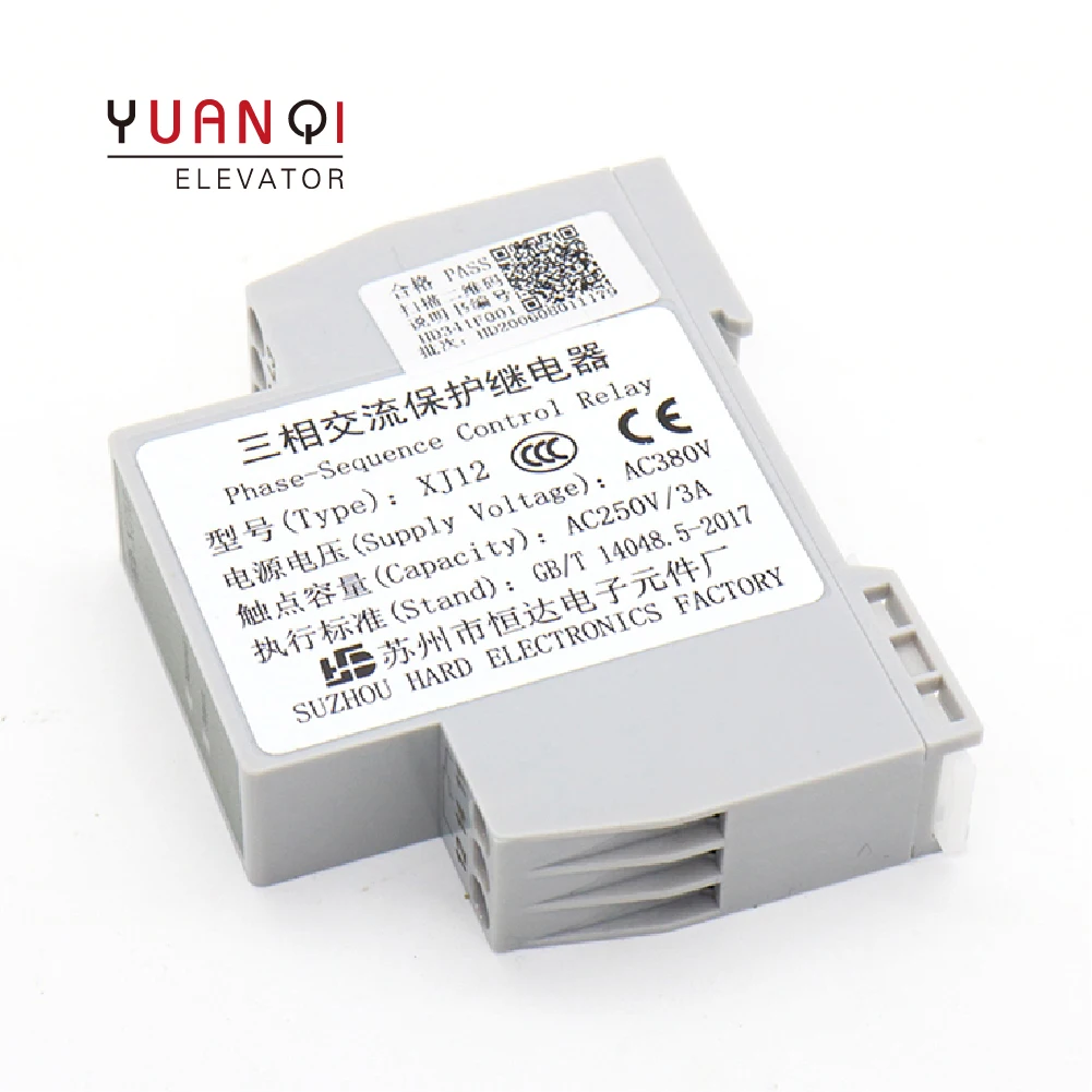 XJ12 Elevator Phase-Sequence Control Relay Lift Spare Parts