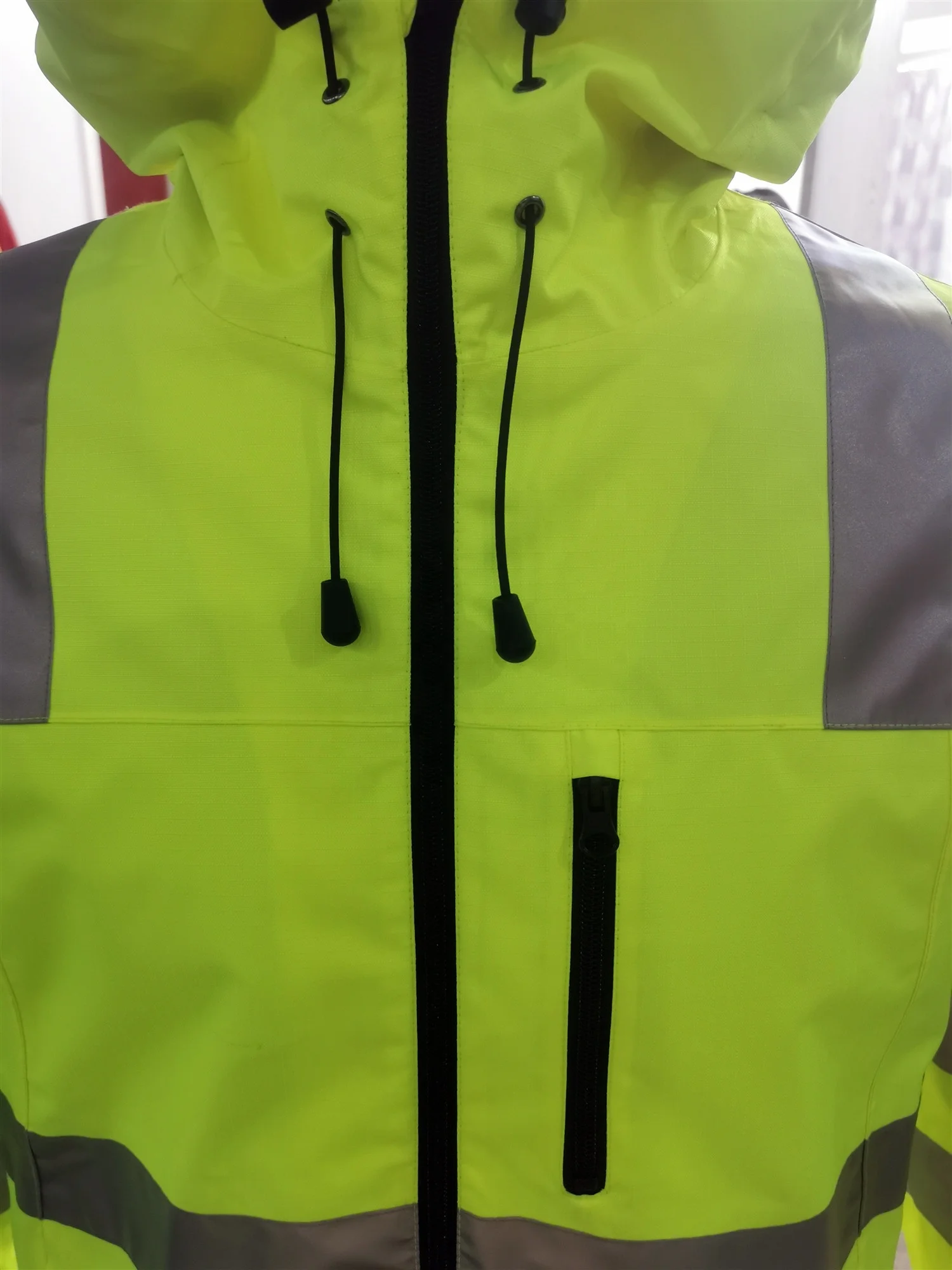 factory reflective high vision safety jacket