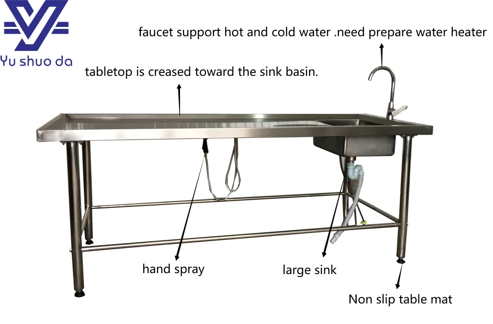 autopsy table