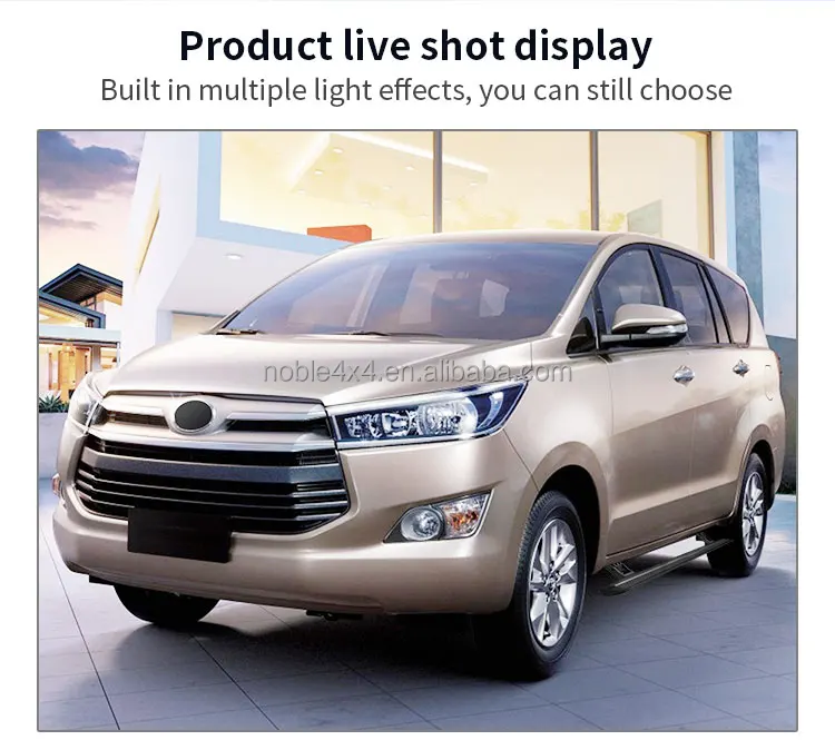 High-performance Waterproof Motor Accessories Electric Side Step for Toyota Innova Deployable Side Step Power Step details