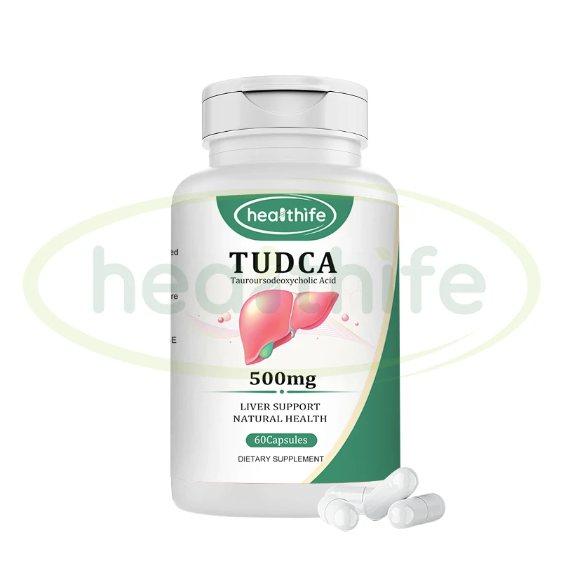 FocusHerb Tauroursodeoxycholic Acid Capsule OEM ODM 500mg/60caps/Bottle TUDCA Capsules