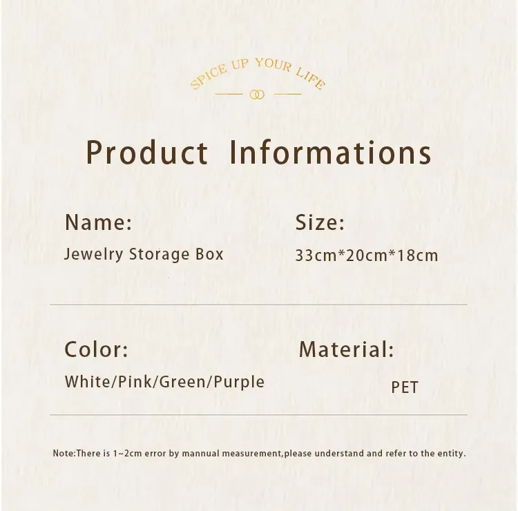 Wholesale Custom Luxury Desktop Dust-proof Make up Organizer Makeup Organizer Storage Box factory