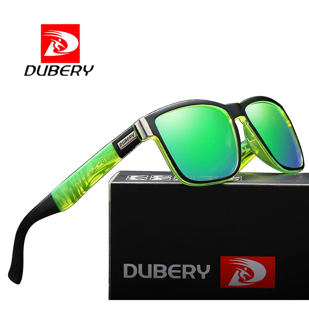 DUBERY UV400 Herren Polarisiert Sonnenbrille Fahren Angeln Sport Schatten rb