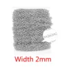 Silver color-2mm