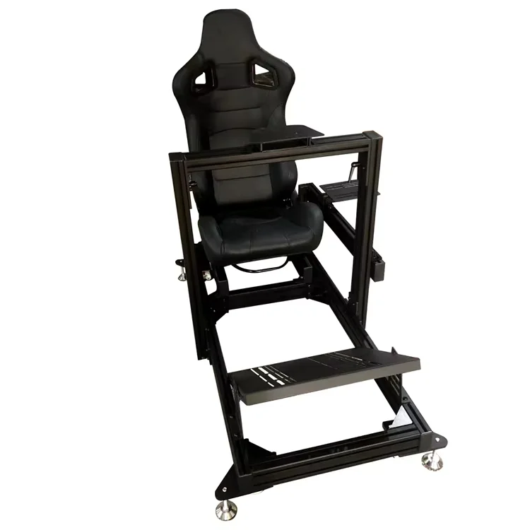 European Popular Sim Racing Cockpit Simulator Kit with 4080 40160 Comfortable Gaming Seat Driving Virtual Video Game Equipment