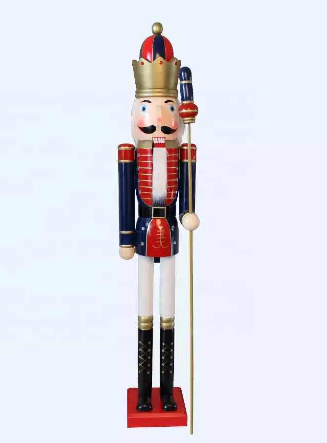 Life Size Nutcracker king Solider Drummer 150cm 180cm 6ft 5ft Nutcraker