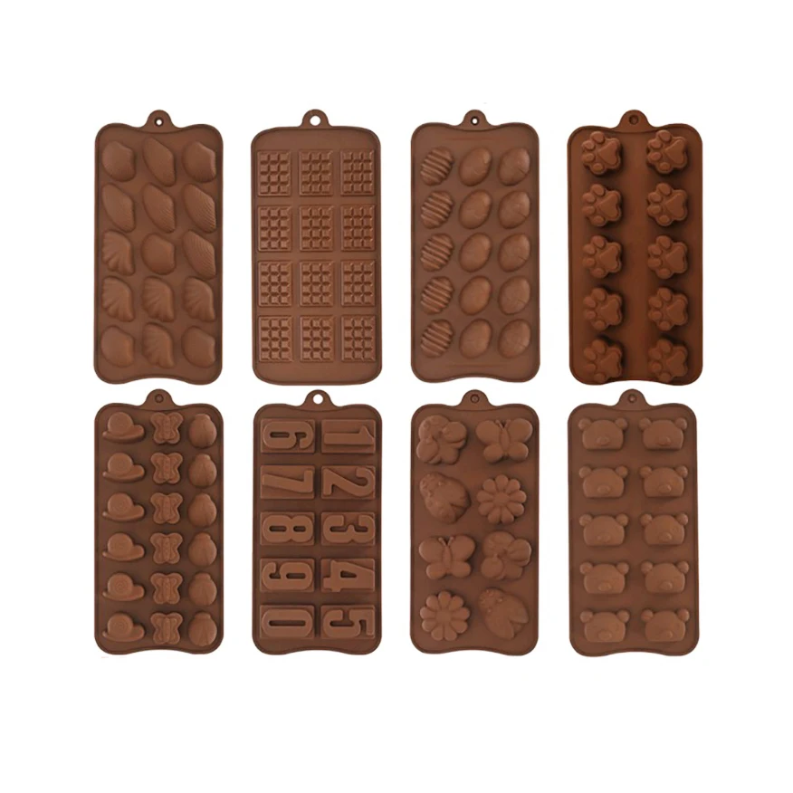 N008 Large Shell Chocolate Candy Soap Mold with Instructions 