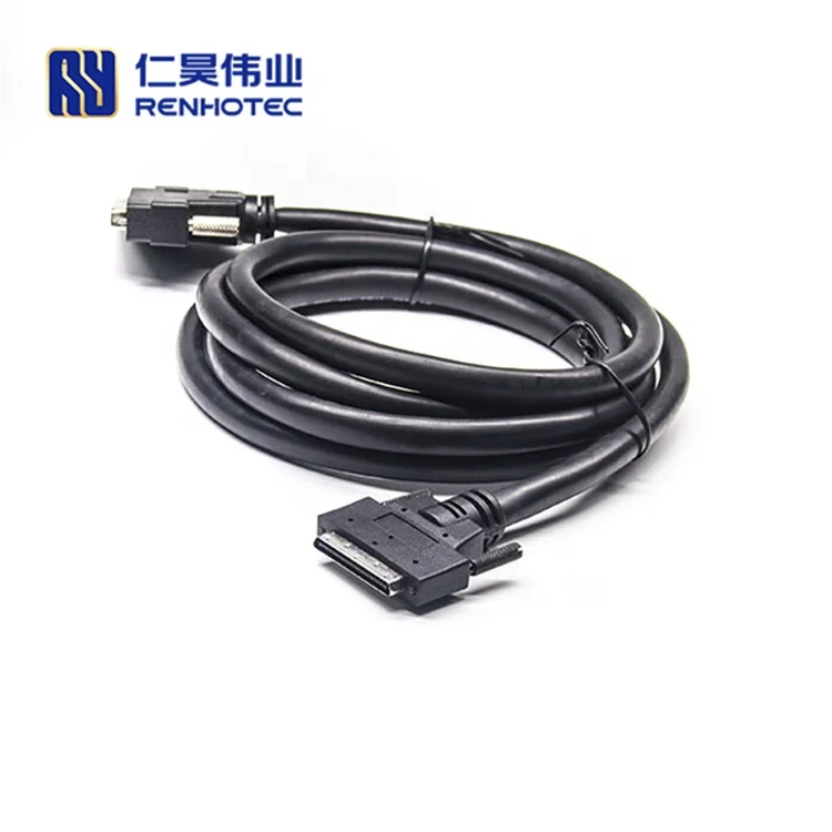 VGA 68pin Adapter SCSI Cable with VHDCI 68P Male and DB 68P Connector