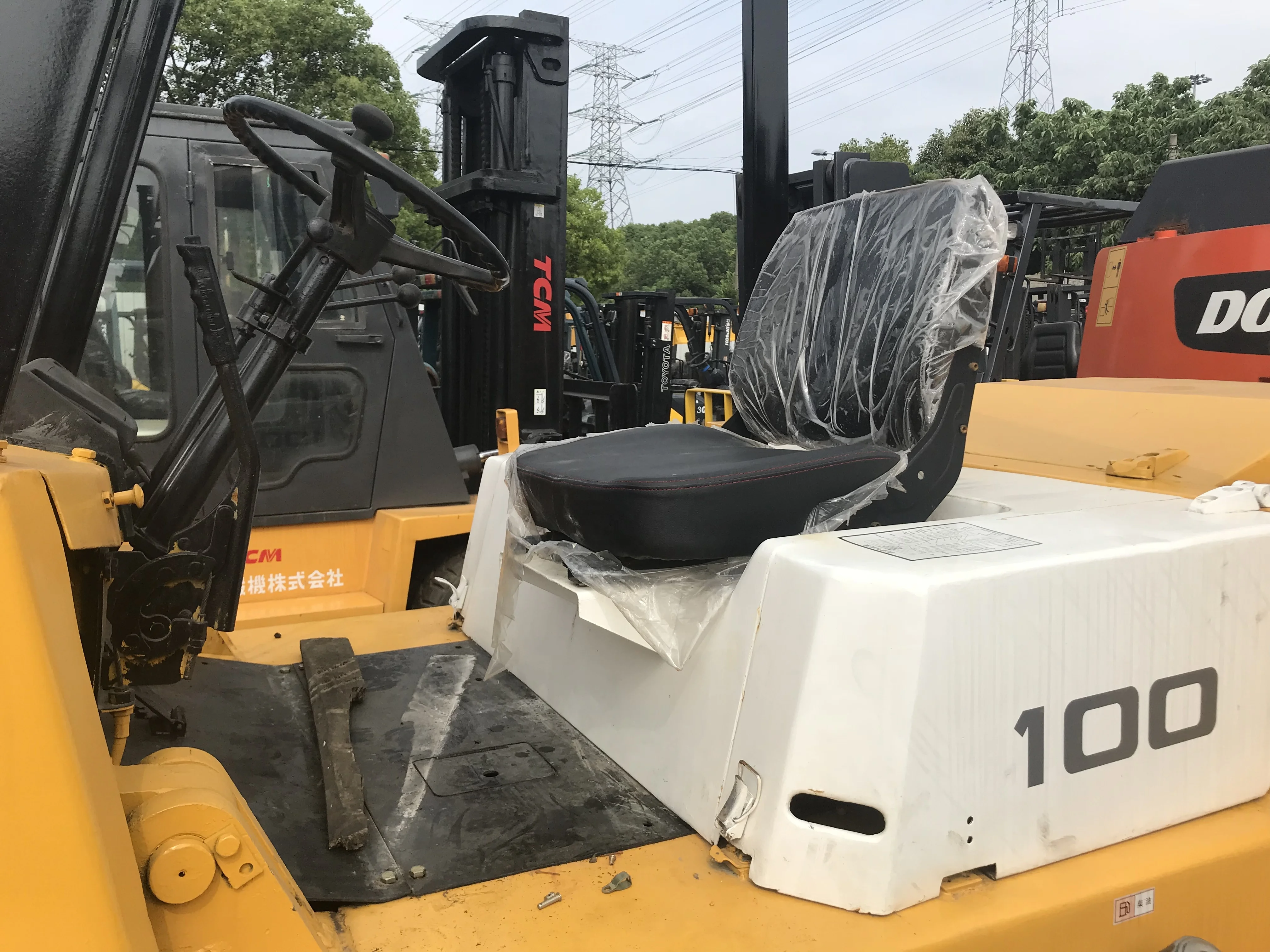 Durable Machine for Long Time Used TCM FD100 Forklift Used FD25 FD20 ...