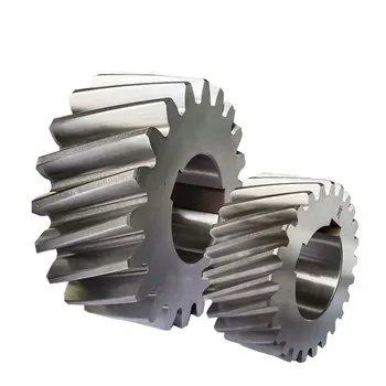 Custom high precision 7 mode large gear helical and pinion sets for transmission