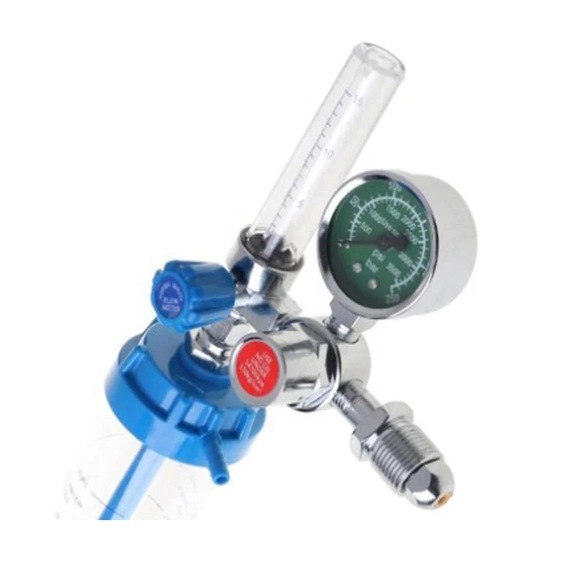 Low MOQ oxigen flow meter medical flow meter with air flow regulation valve