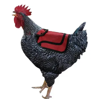 Outdoor Premium Large Hen Poultry Saver Protector Apron Chicken Saddle Wing Protector With Adjustable Straps