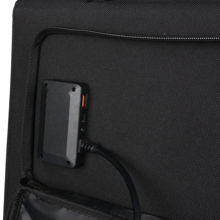 Гибкая солнечная панель Akkubici 60 Вт 18 В постоянного тока/USB/Type-C выход