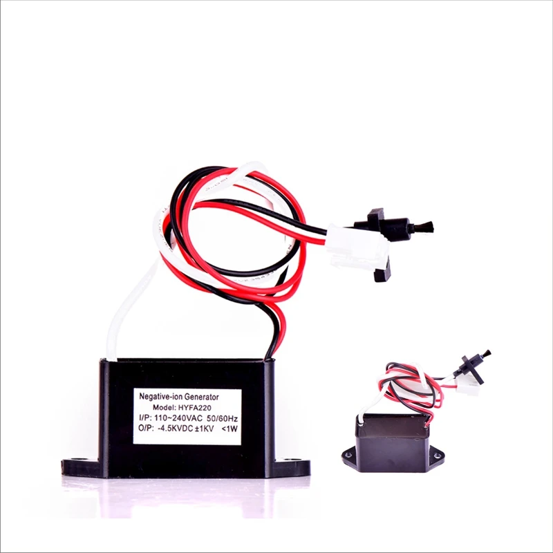 Генератор отрицательных ионов 220 В переменного тока настольный ионизатор воздуха компактный для