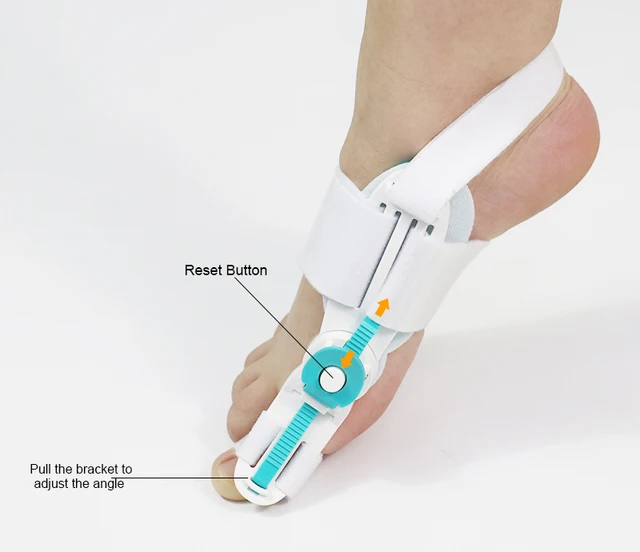 High Quality Adjustable Hallux Valgus Day& Night Use Bunion Pain Relief Protector Thick Style Hallux Valgus Corrector Device