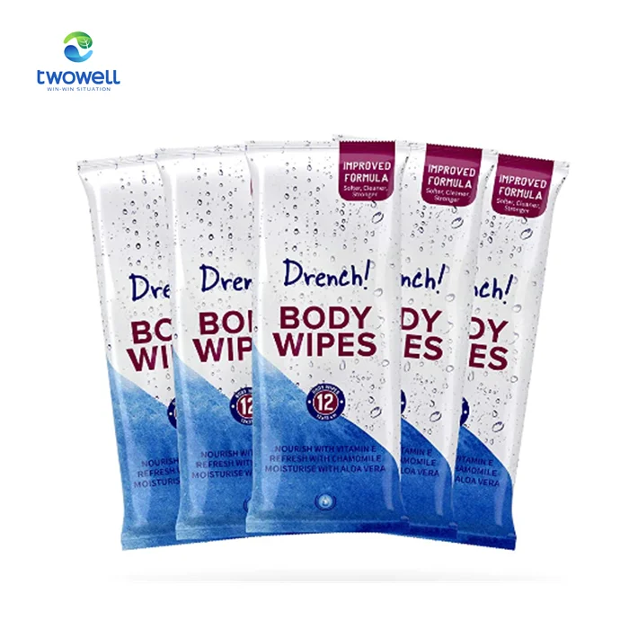 No Shower Bath Wipes