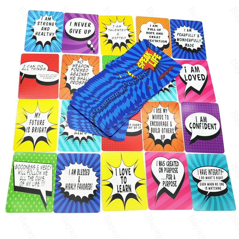 Customized Affirmation Cards - Promote Self Love & Mental Health