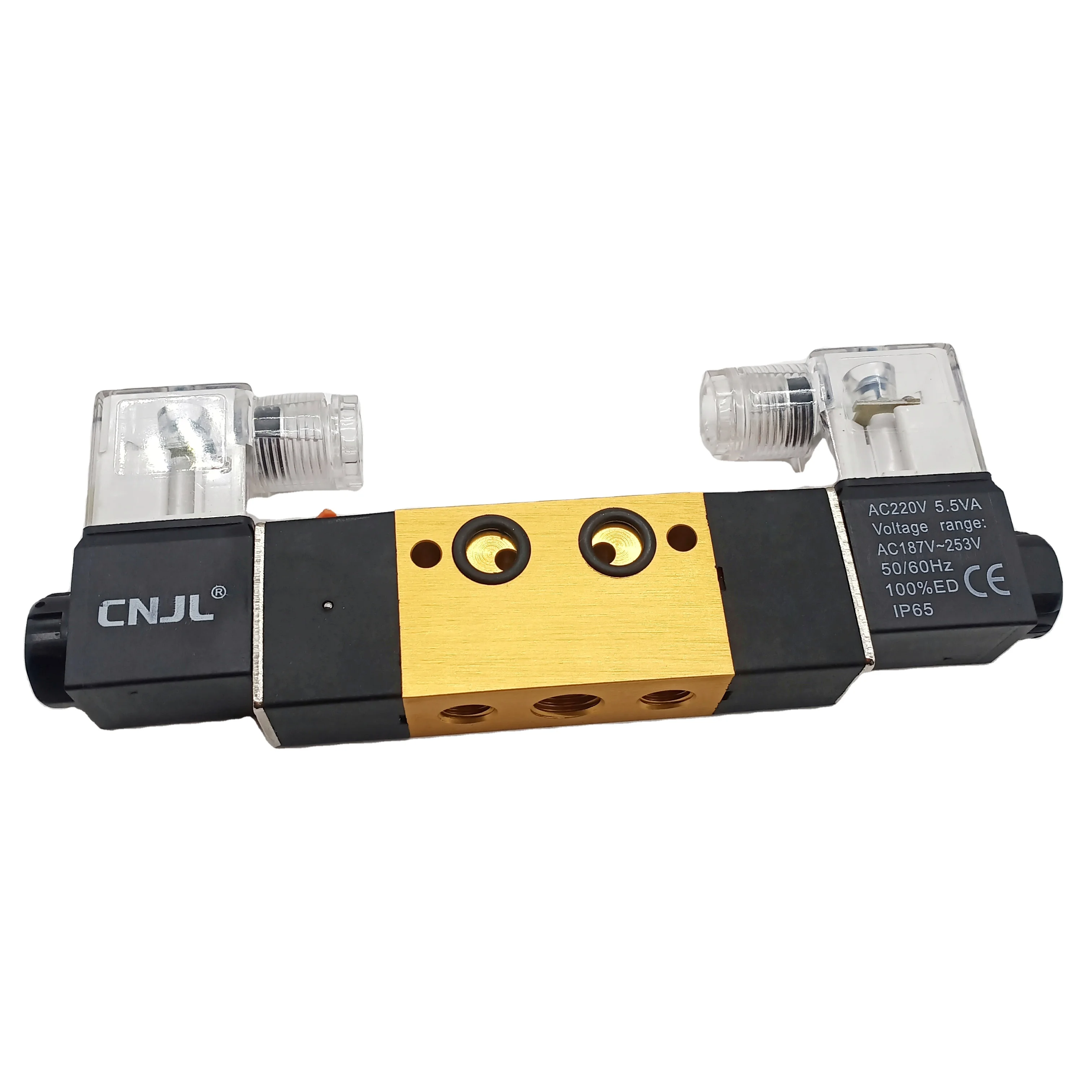 CNJL AIRTAC Series 4M200/220 5/2 Way Pneumatic Solenoid Valve OEM ODM ...