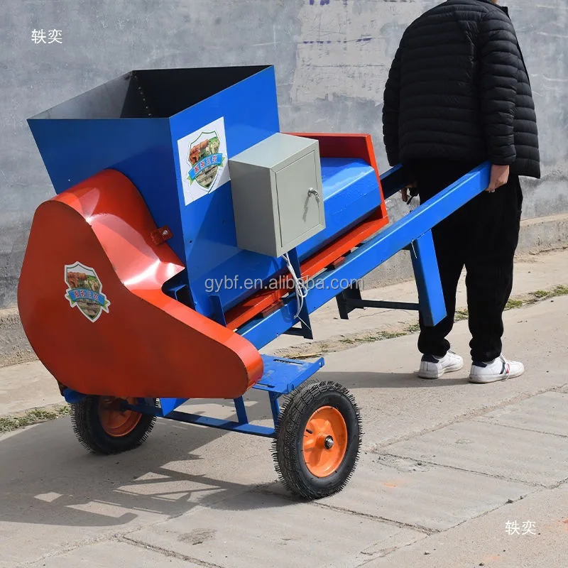 Minitype Electric Goat Feed Silage Bale Wrapping Machine Multifunction ...