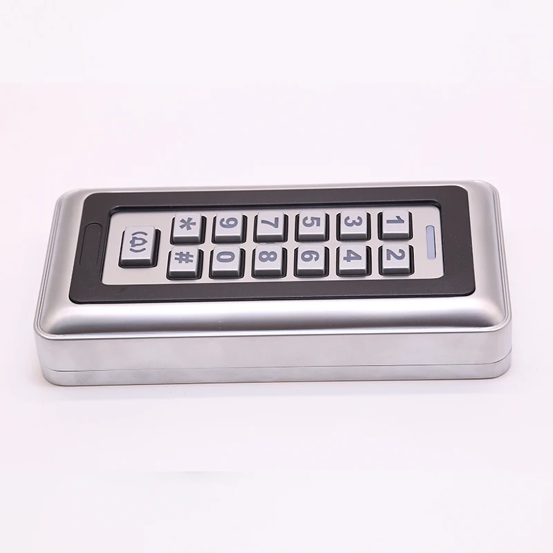 Standalone Metal Access Controller System IP67 Waterproof Keypad Door Entry Electronic RFID Access Control