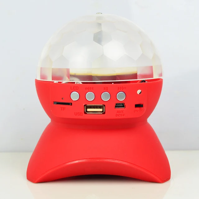 Динамик Портативный беспроводной со светодиодными огнями стерео звук объем премиум портативный мини-динамик для iPhone