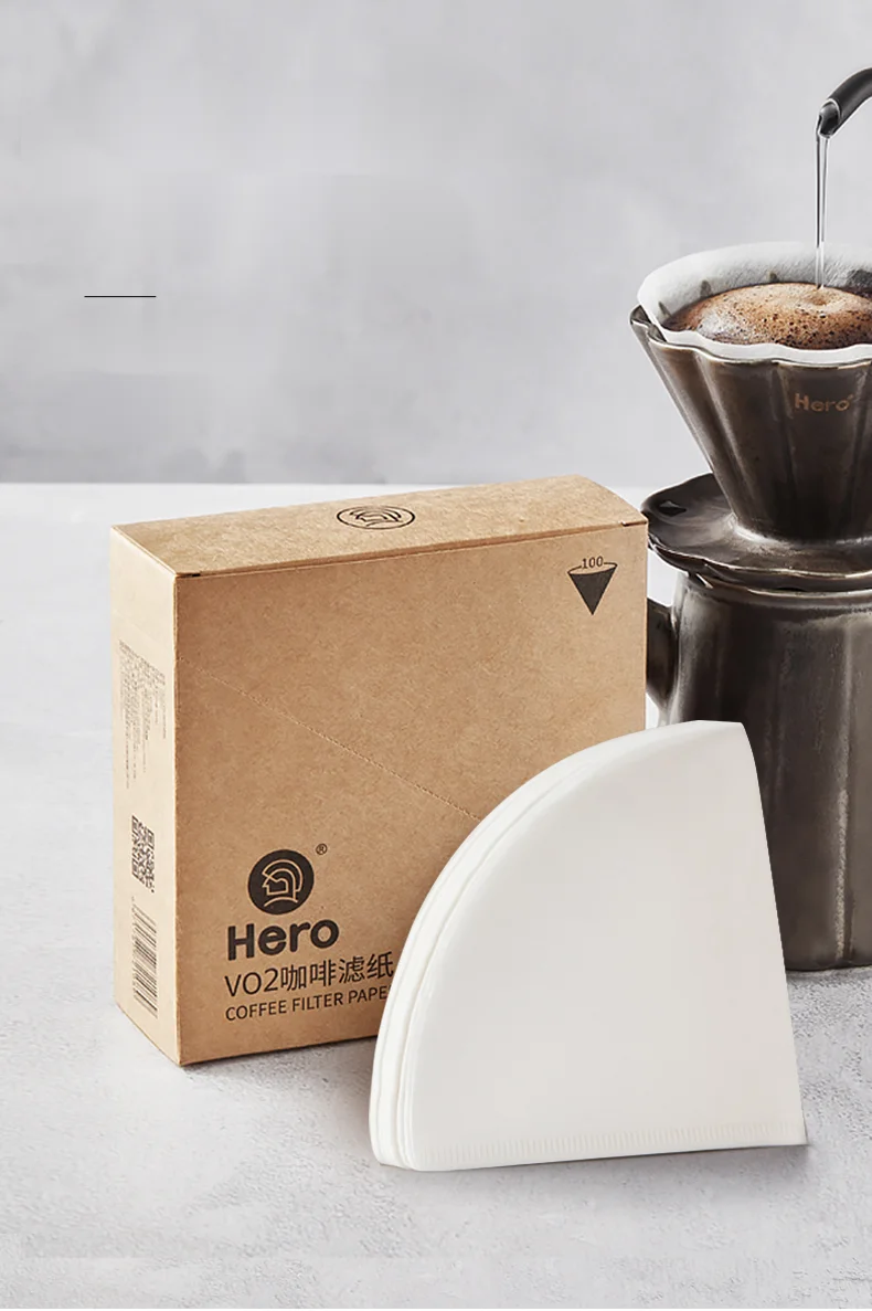 Zerohero V02 Drip Paper Filters Coffee Paper Filter For Hand Drip