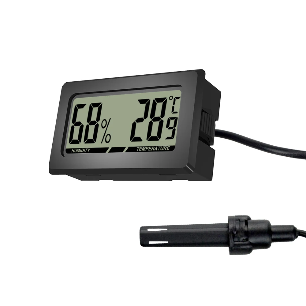 Tank Hygrometer Incubator Thermometer Tpm With Wire Hygrometer Ntc