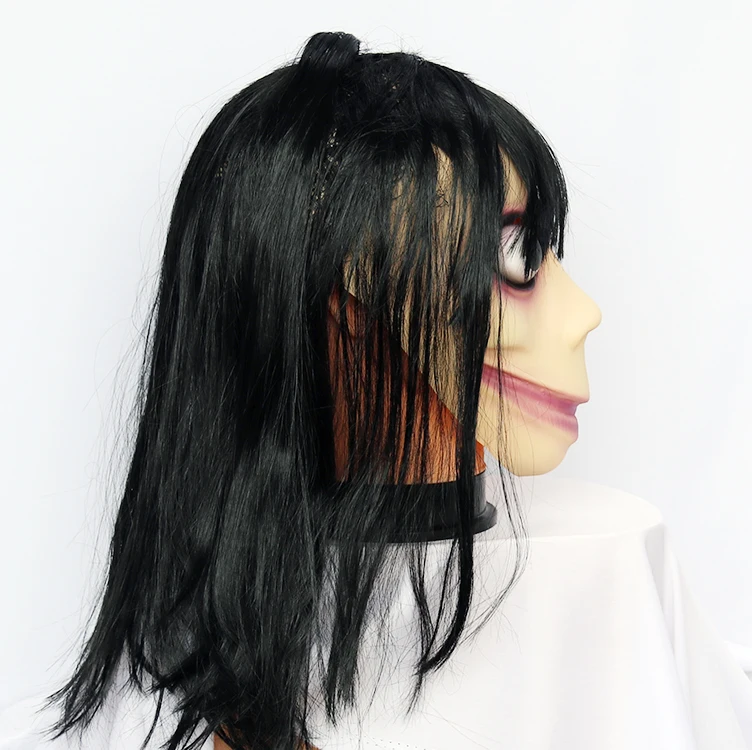 Scary Funny Momo Mask Creepy Halloween Party Horror Decoration Props