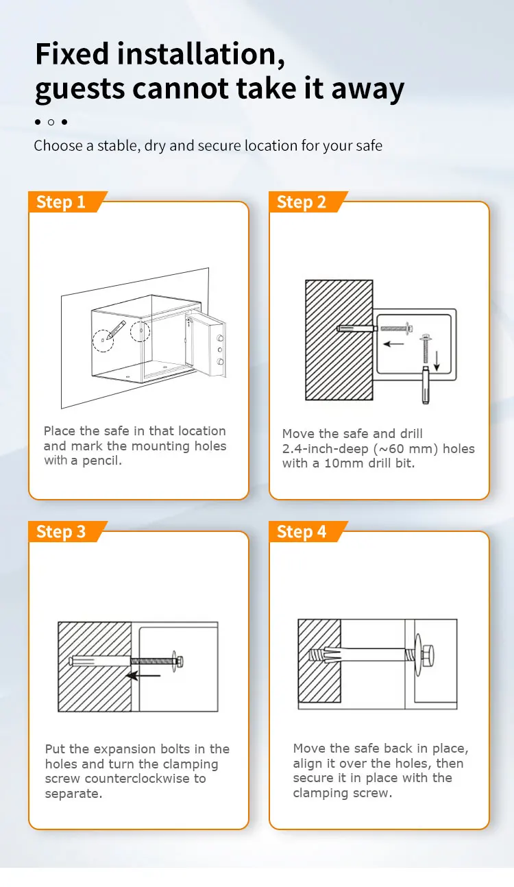 CEQSAFE Hotel Safes for Sale Digital Top-open Floor Safe for Laptop Strong Box manufacture