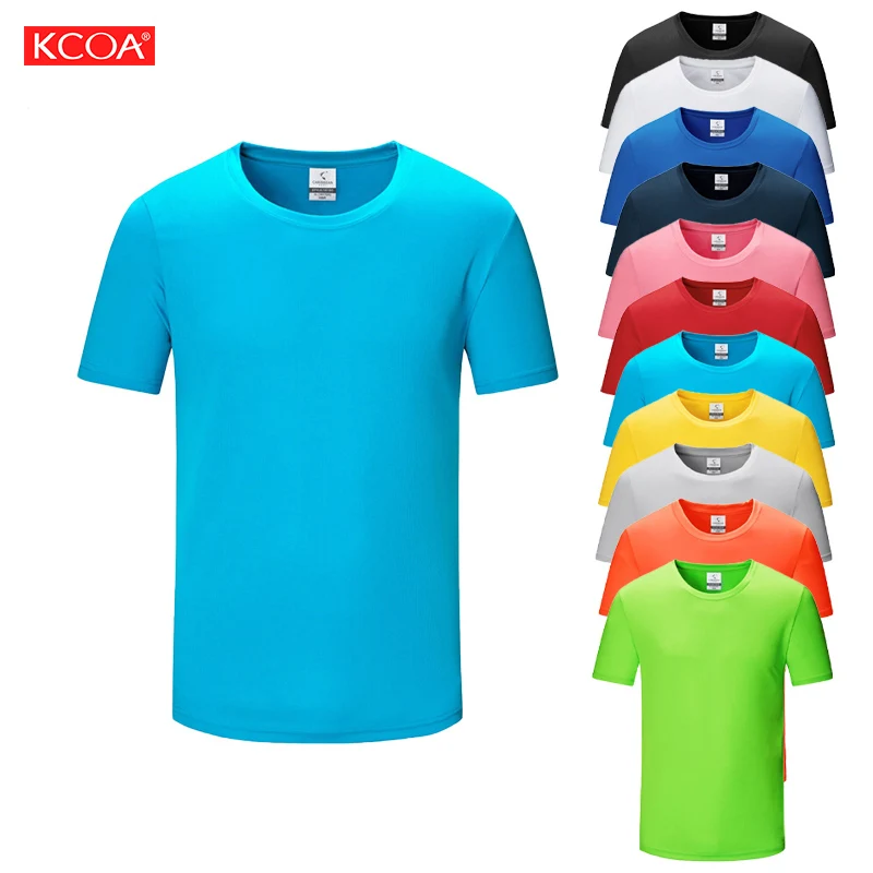 DDP Shipping Include Tax Dry Fit Tshirt Unisex Wholesale 100% Polyester Blank Tshirt Screen Printed Sublimation Tshirt Oversized