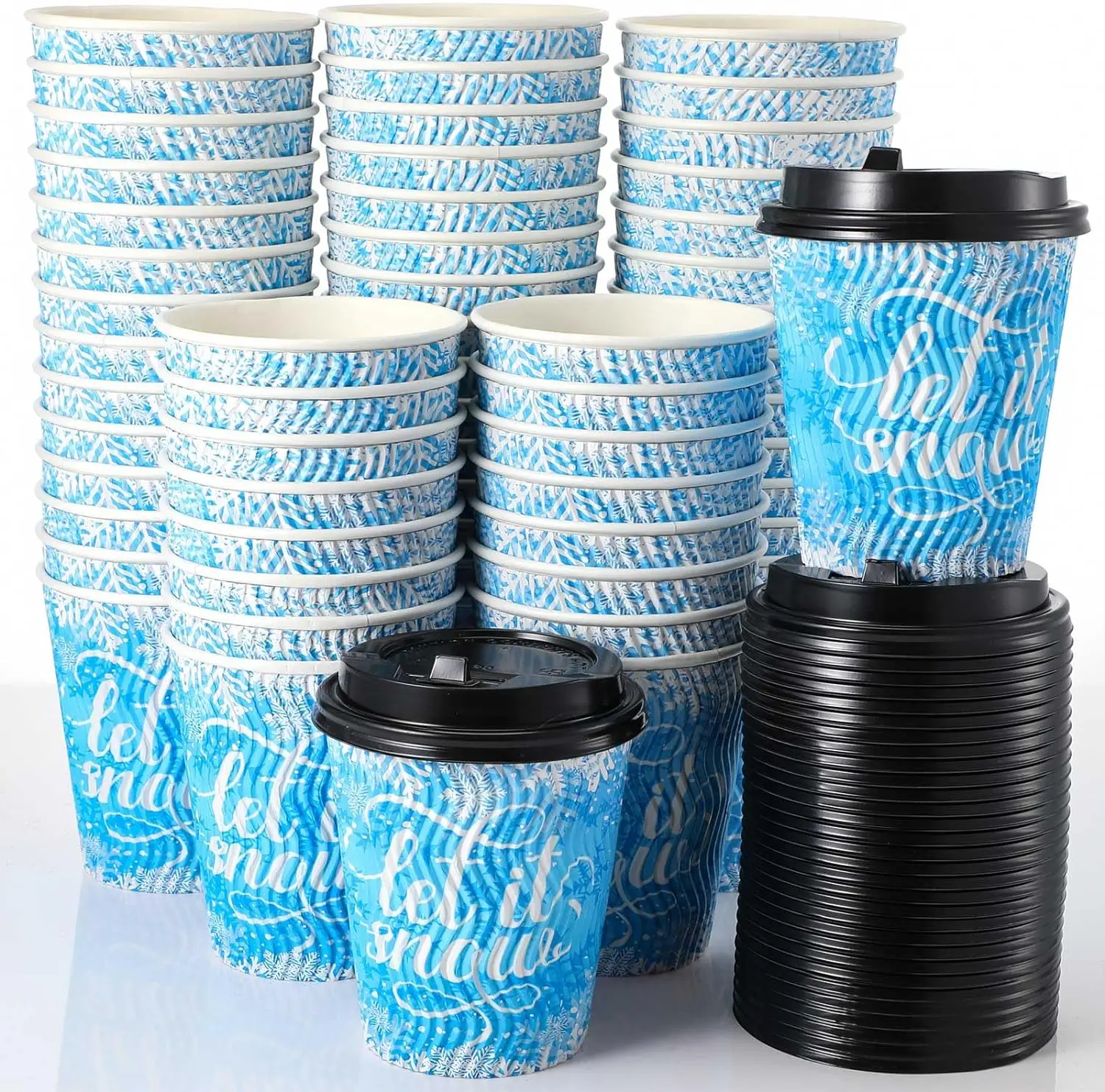 factory price 8oz 12oz 16oz 20oz Ripple Wall double wall  single wall Paper Cup with customized logo from China factory