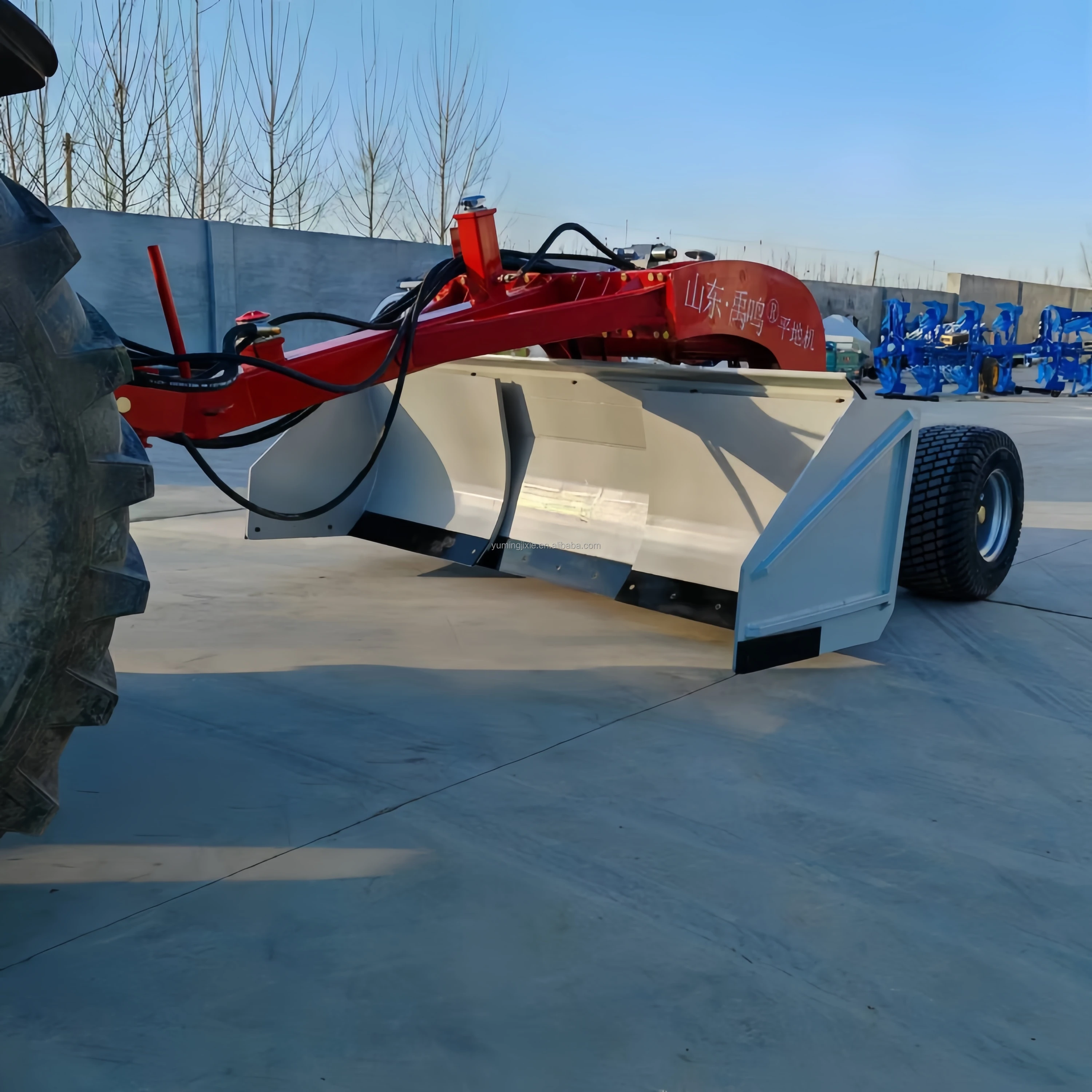 High Productivity Tractor Traction Leveler - Farmland Laser Land Grader ...