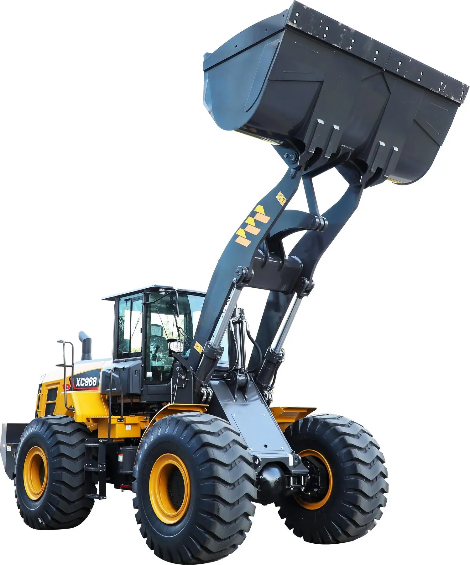 XC968 6 Ton Mini Wheel Loader Earthmoving Machine With