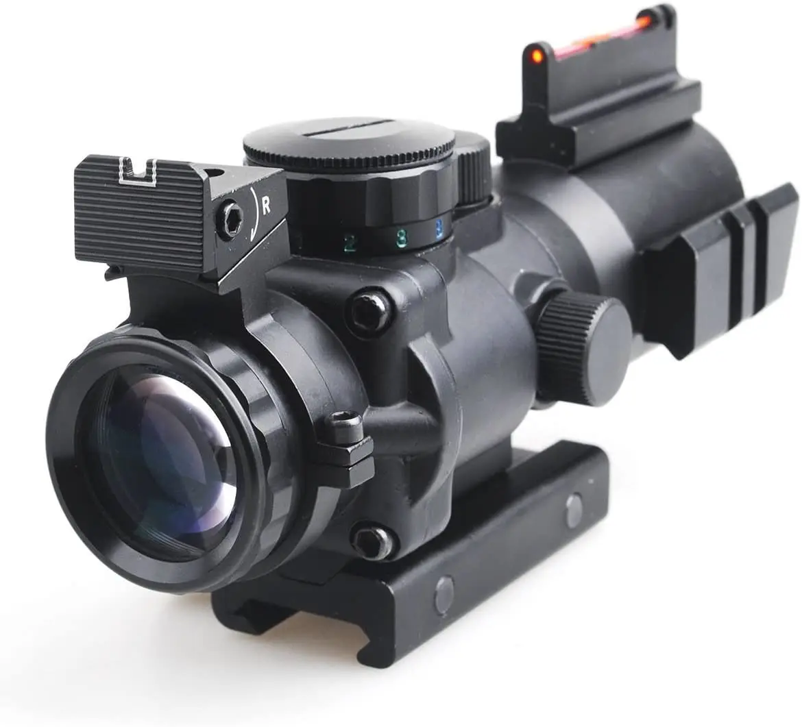 Compact Red Green Illuminated Reticle Sight